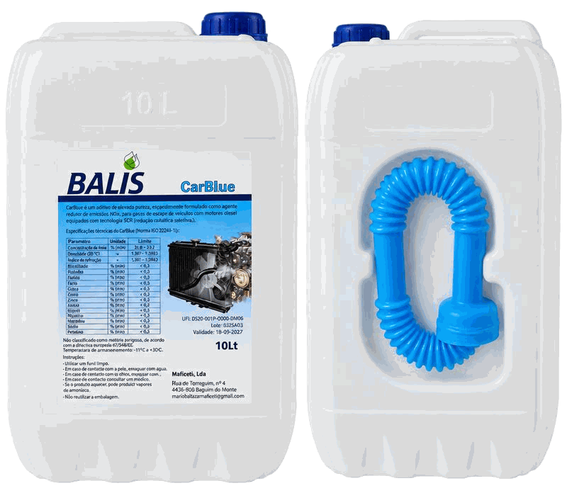Bidão BALIS CarBlue AdBlue 10L