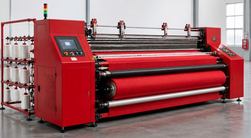 Máquina têxtil industrial